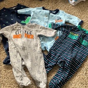 3 month boy sleepers